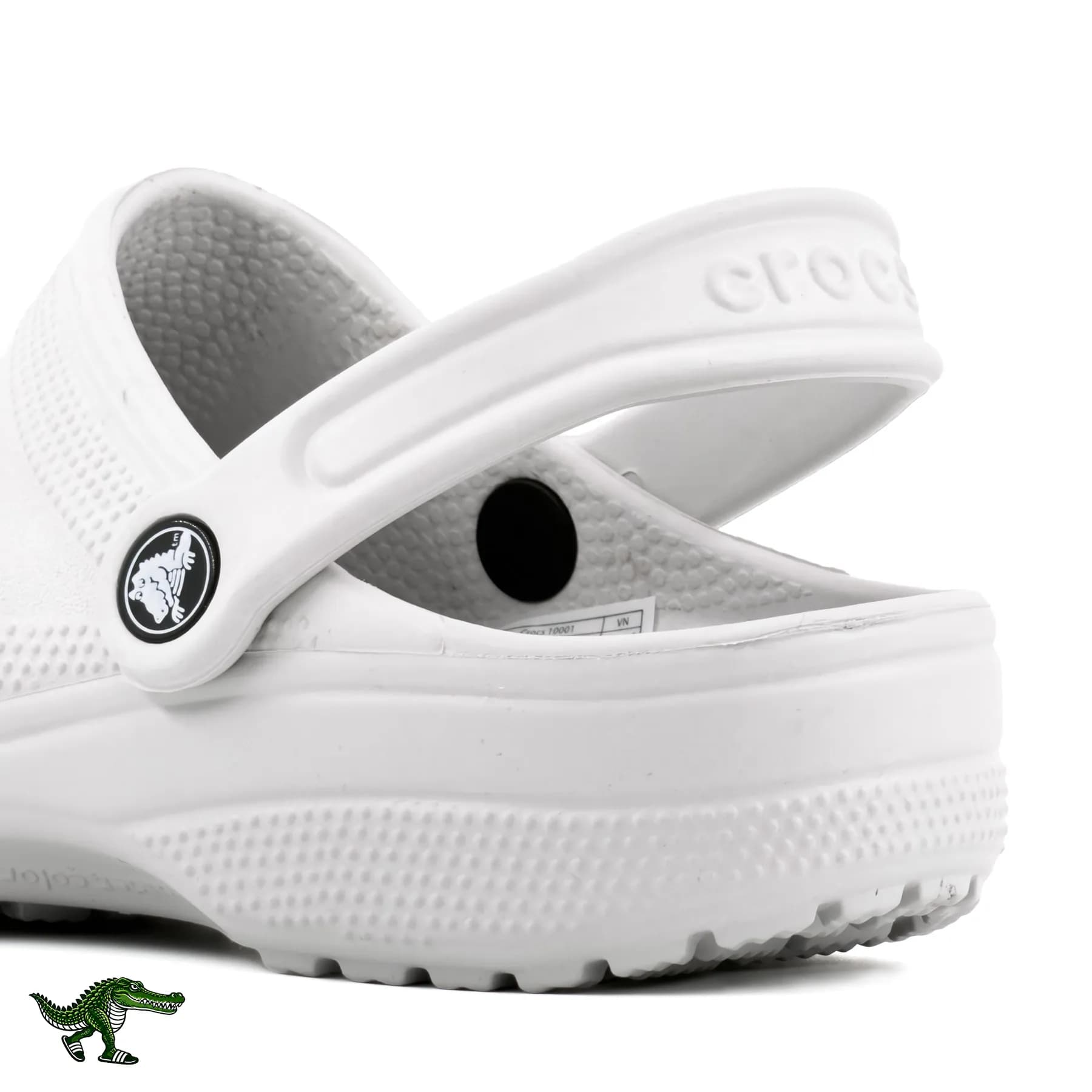 کراکس کلاسیک طوسی روشن زنانه و مردانه | Crocs Classic — تصویر ۷