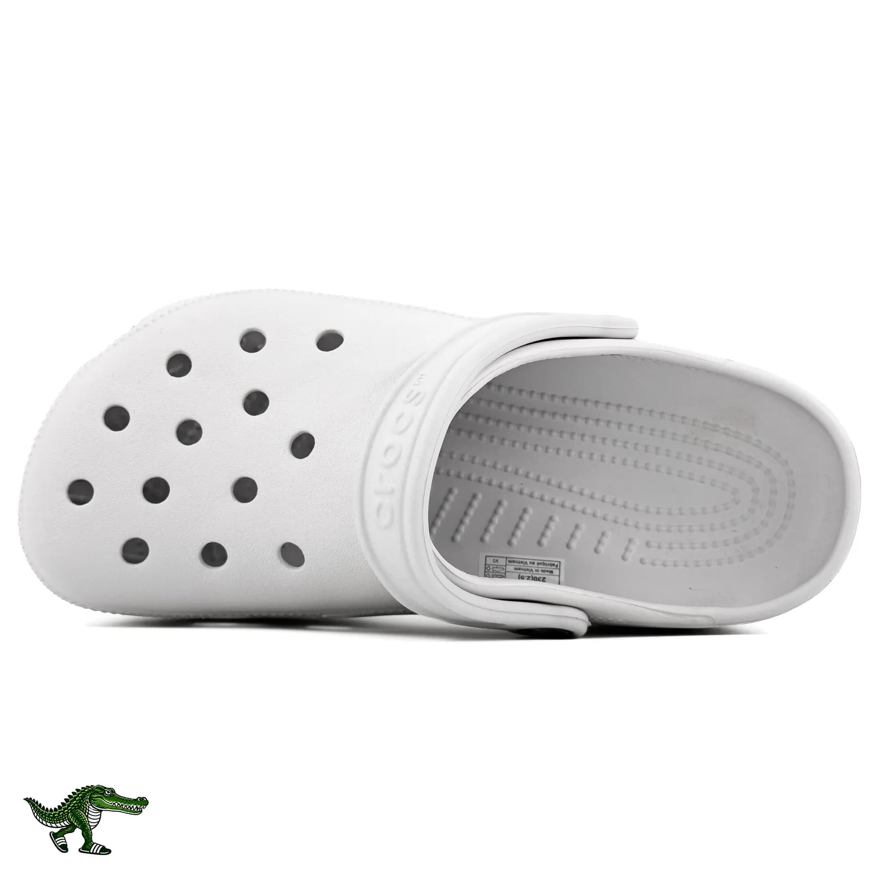 کراکس کلاسیک طوسی روشن زنانه و مردانه | Crocs Classic — تصویر ۵