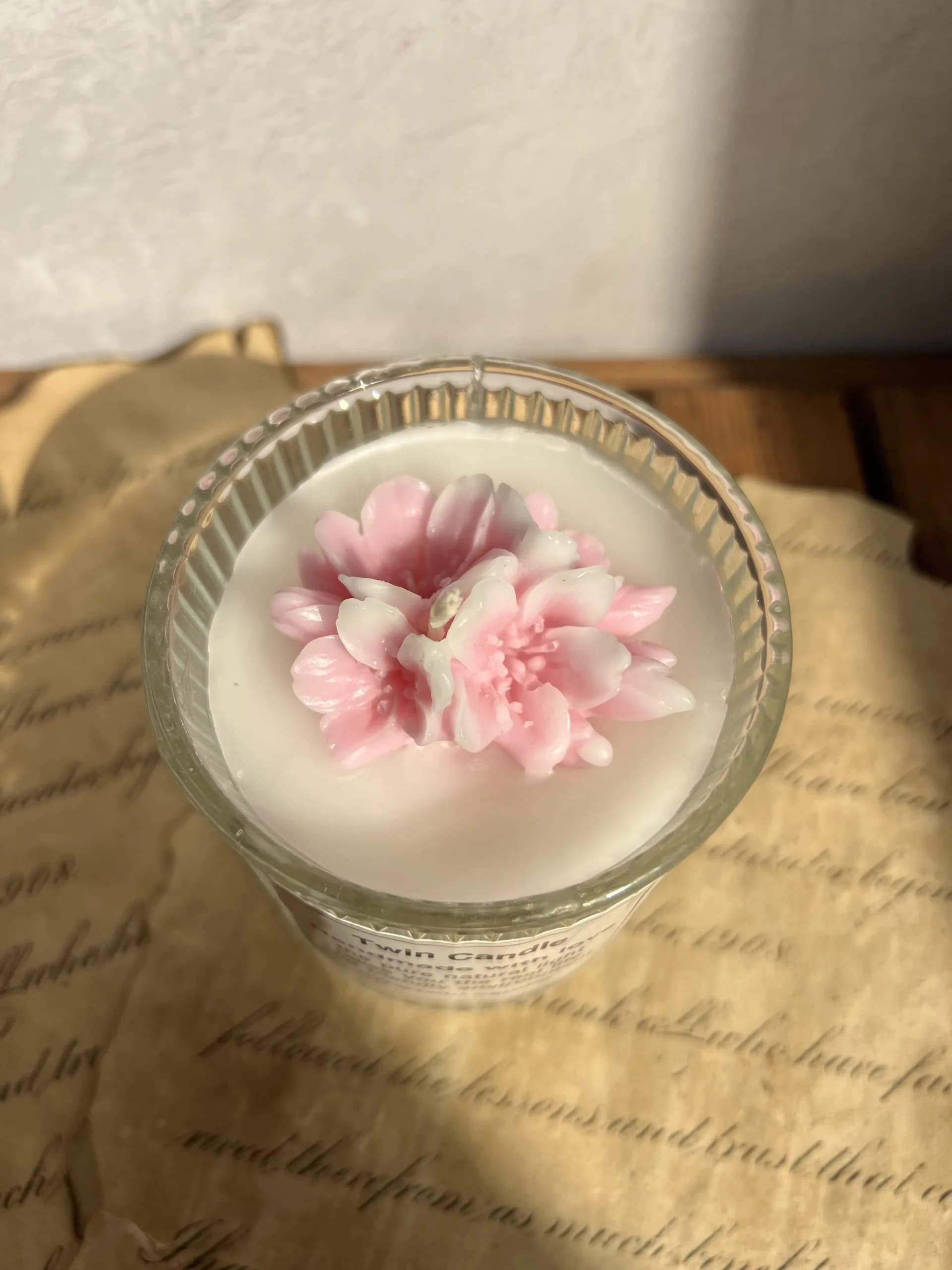 شمع شات شکوفه گیلاس — تصویر ۳