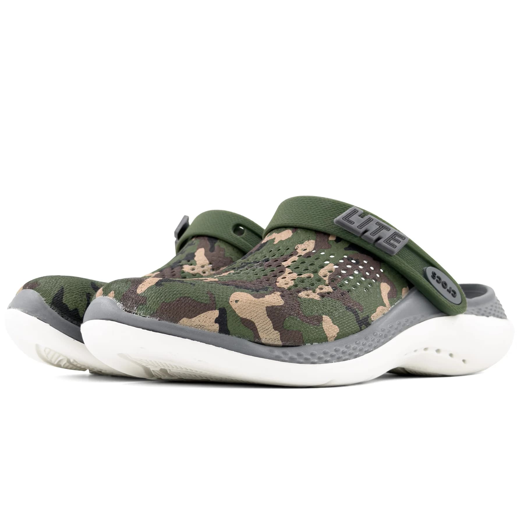 کراکس لایت 360 طرح چریکی زنانه و مردانه | Crocs LiteRide 360 — تصویر ۱۲