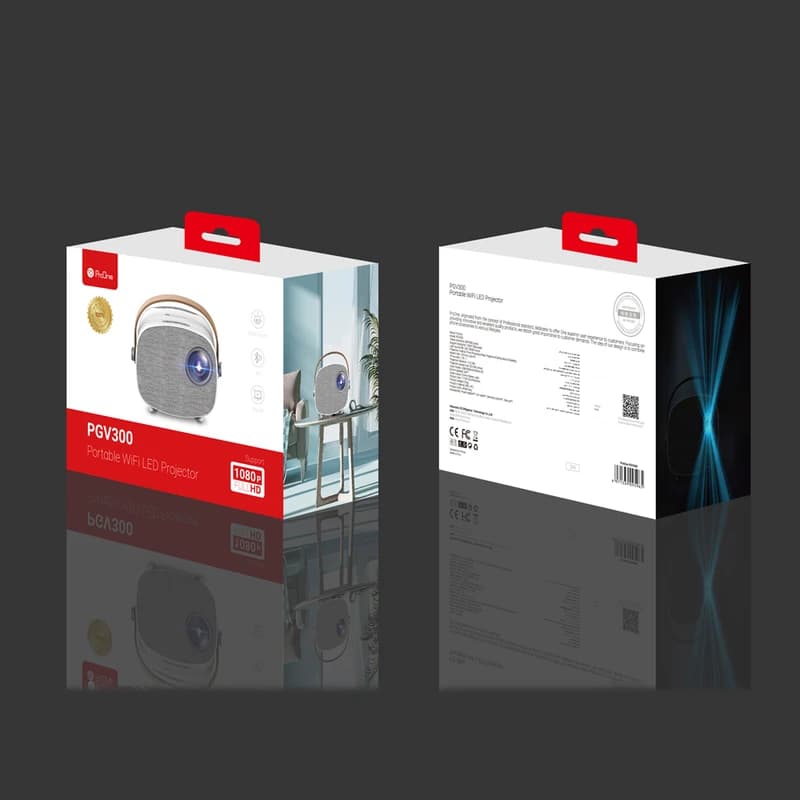 مینی ویدئو پروژکتور پرووان مدل PGV300 دارای وای فای — تصویر ۵