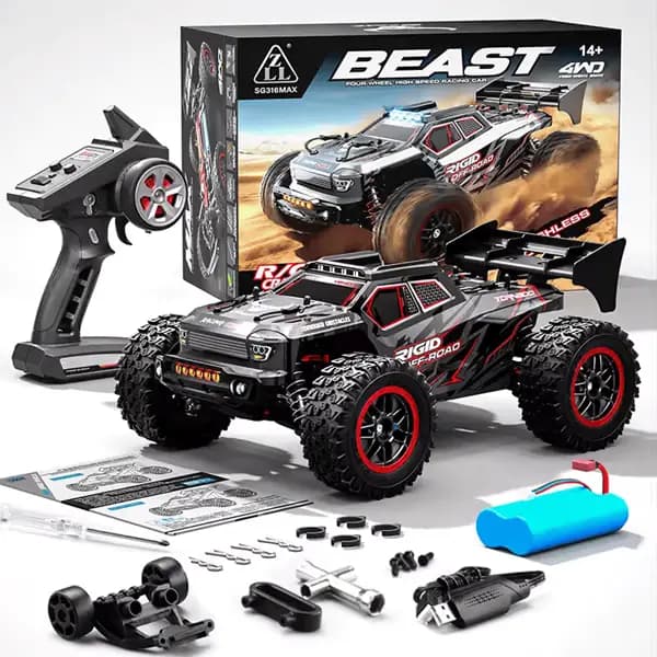 ماشین کنترلی آفرود شارژی BEAST Max کد SG118MAX — تصویر ۸