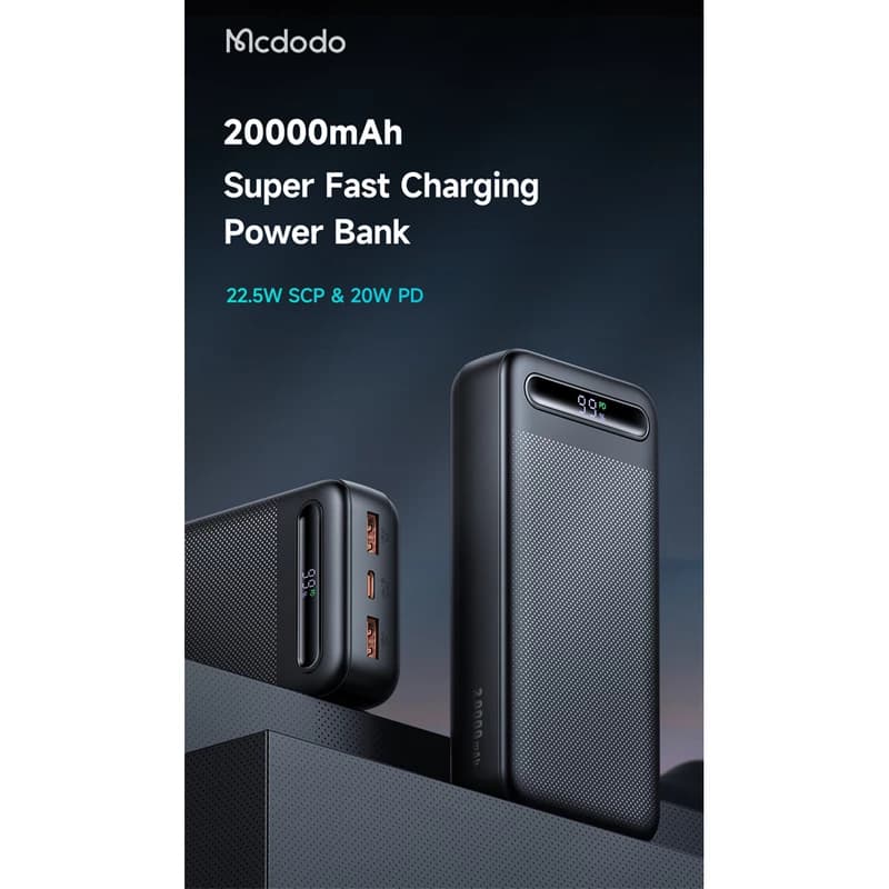 پاوربانک مک دودو مدل MC-3891 ظرفیت 20000 — تصویر ۴