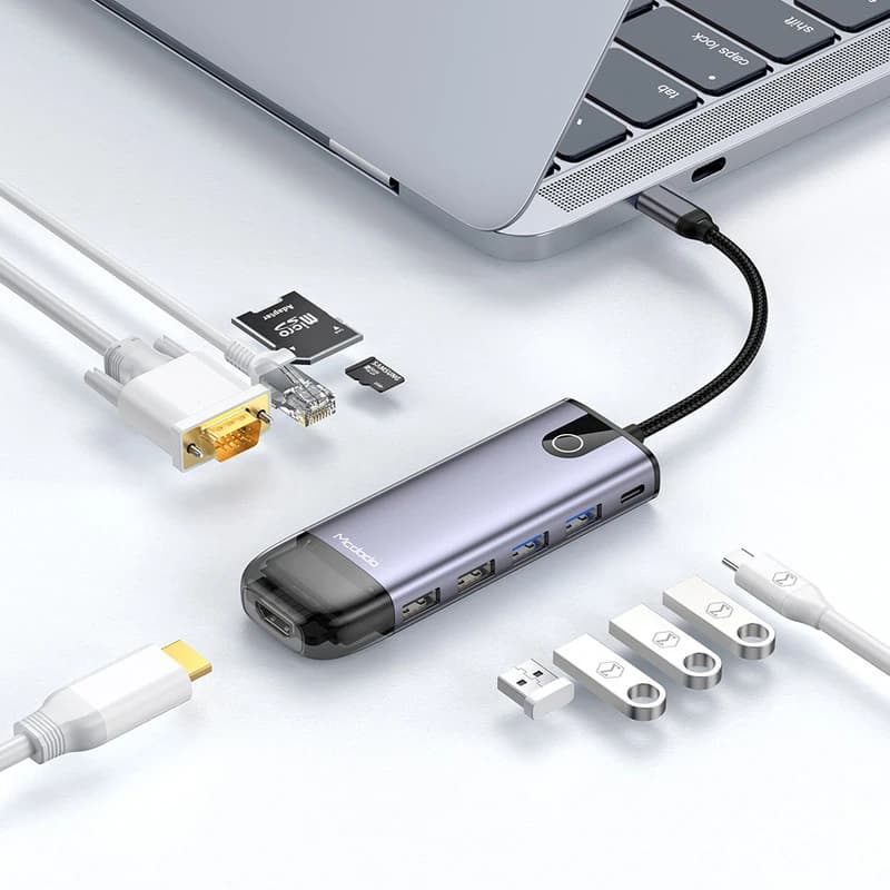 هاب HUB Mcdodo HU 7420 10Ports (C) — تصویر ۳