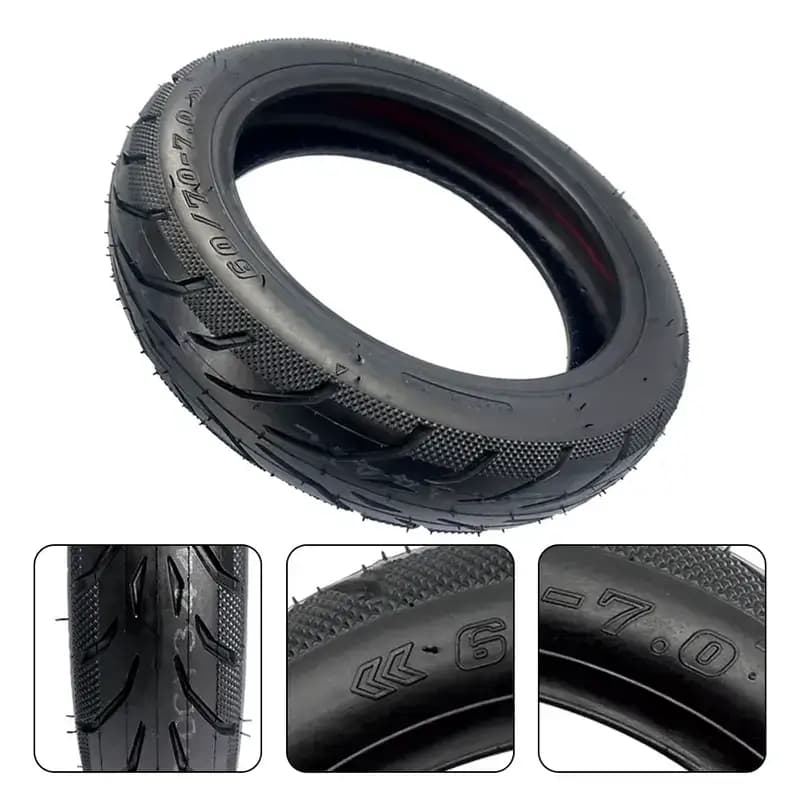 لاستیک تیوبلس سایز 7-60/70 مناسب اسکوتر شیائومی 4 پرو — تصویر ۶