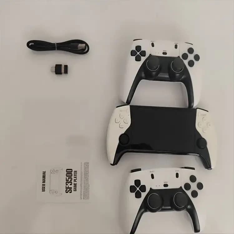 کنسول بازی دستی مدل SF3500 PRO با ۲ دسته بیسیم و حافظه ۲ گیگابایت — تصویر ۱۰