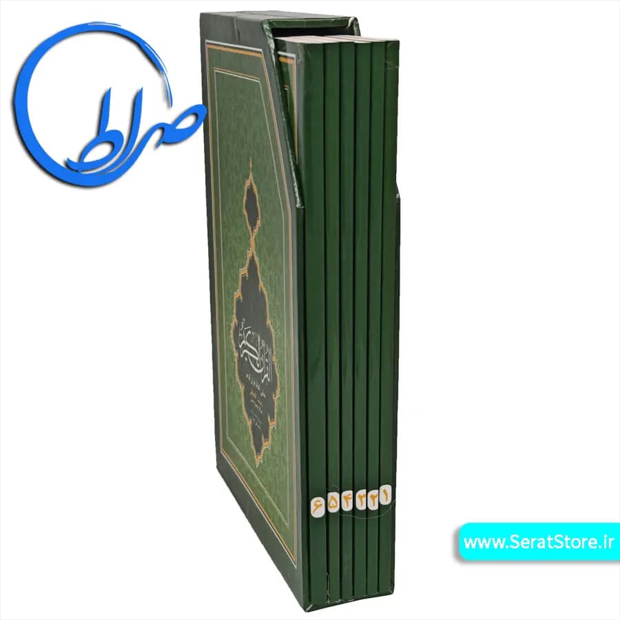 قرآن کریم ترجمه تحت اللفظی شیخ الهند با ترجمه محمدعلی کوشا ۶ پاره قابدار — تصویر ۲