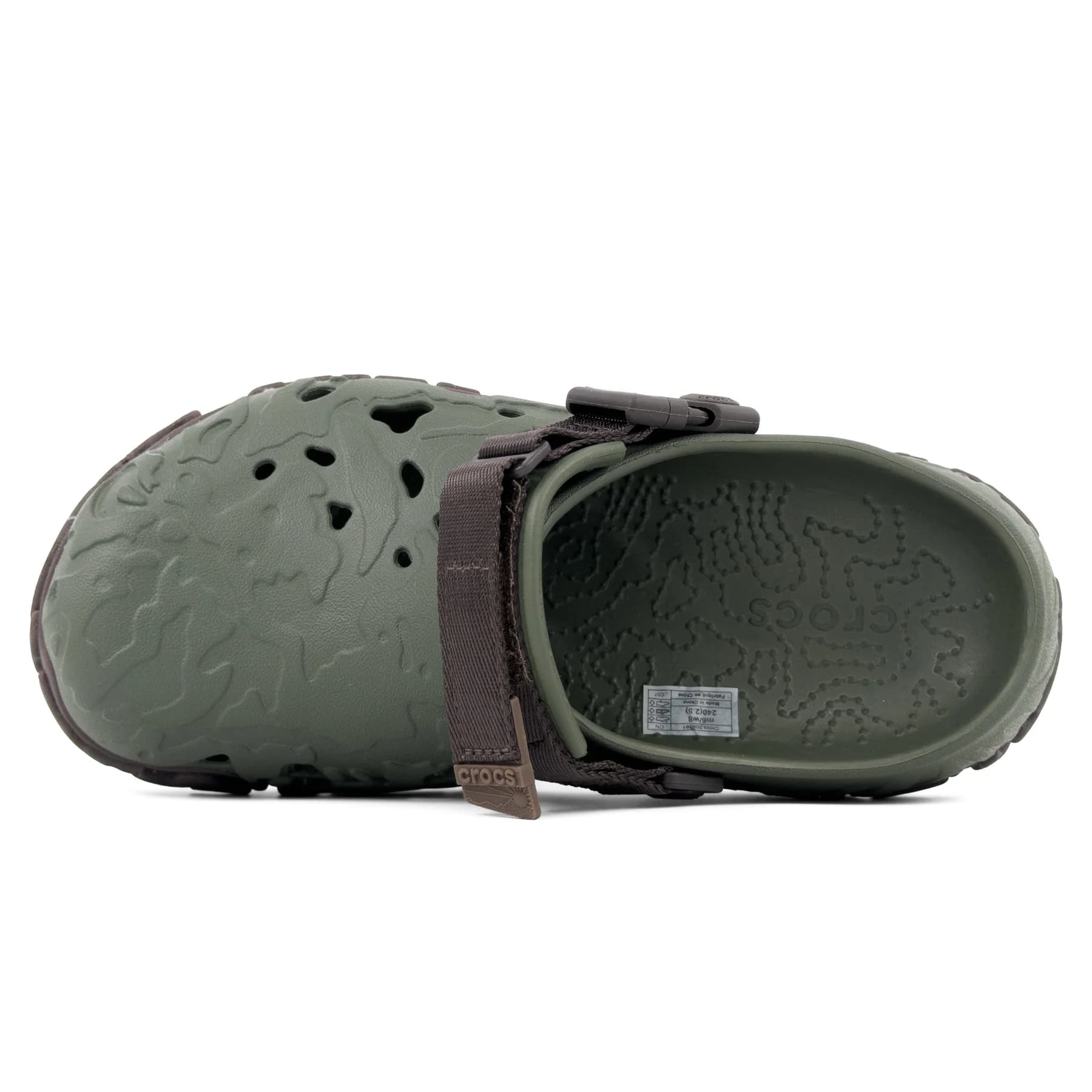 کراکس اطلس سبز ارتشی زنانه و مردانه | Crocs Atlas — تصویر ۸