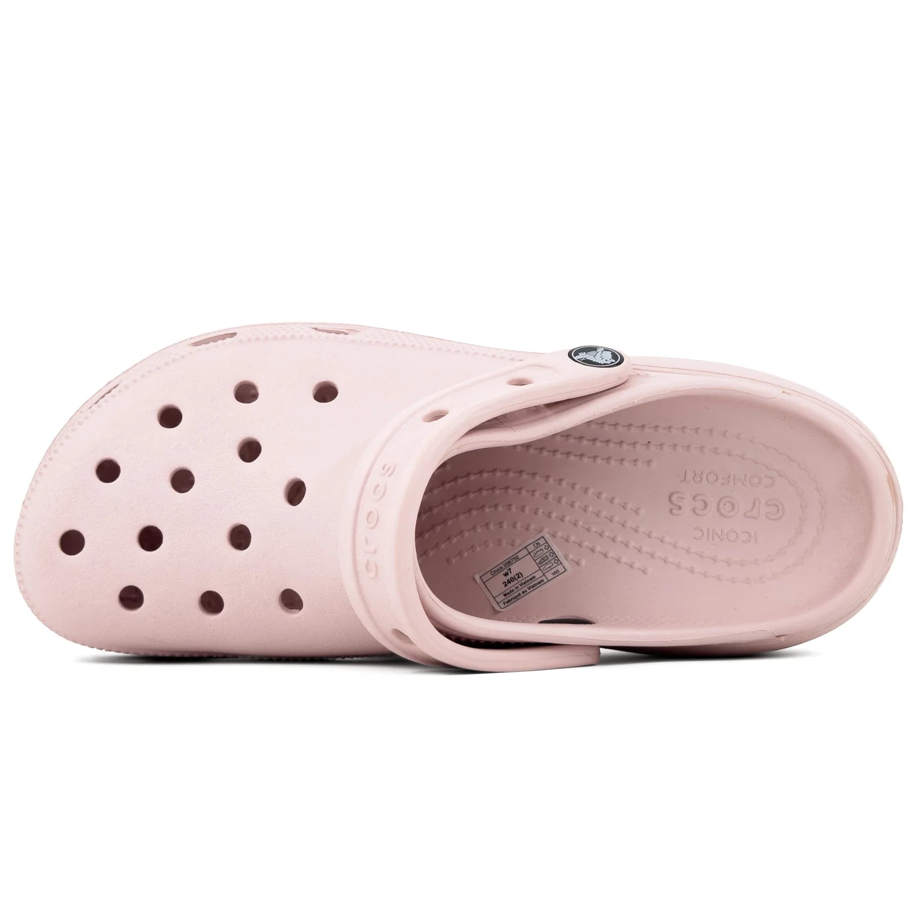 کراکس پلتفرم صورتی پاستلی زنانه | Crocs Platform — تصویر ۹
