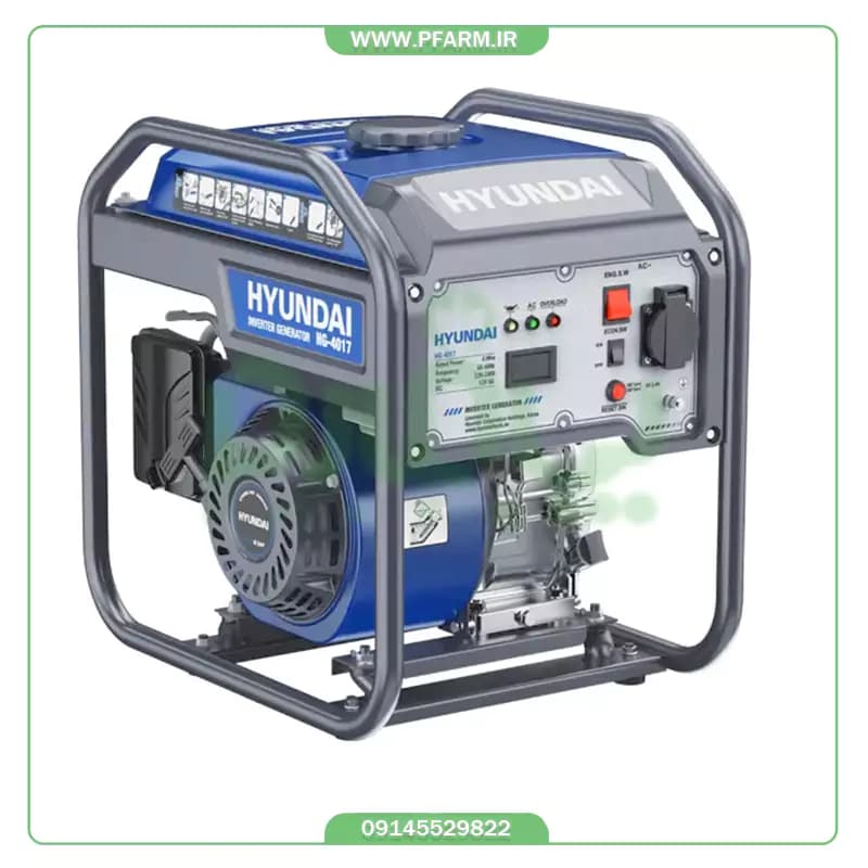 موتور برق بنزینی هیوندای اینورتری hg-4017 — تصویر ۲
