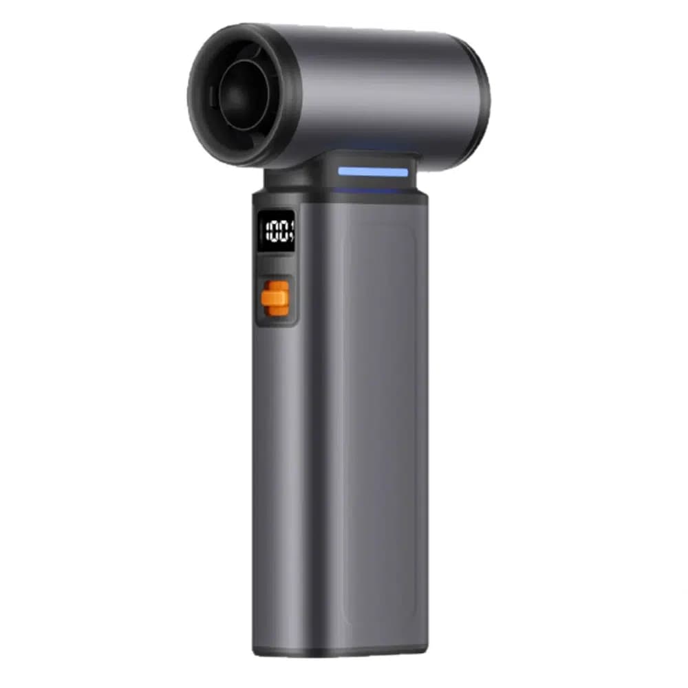 جت فن شارژی چندکاره مدل F1 | دمنده و مکنده قدرتمند با موتور براشلس و نمایشگر LED