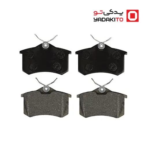 لنت ترمز عقب DS3 کد 20961 پارس آبی صادراتی — تصویر ۳