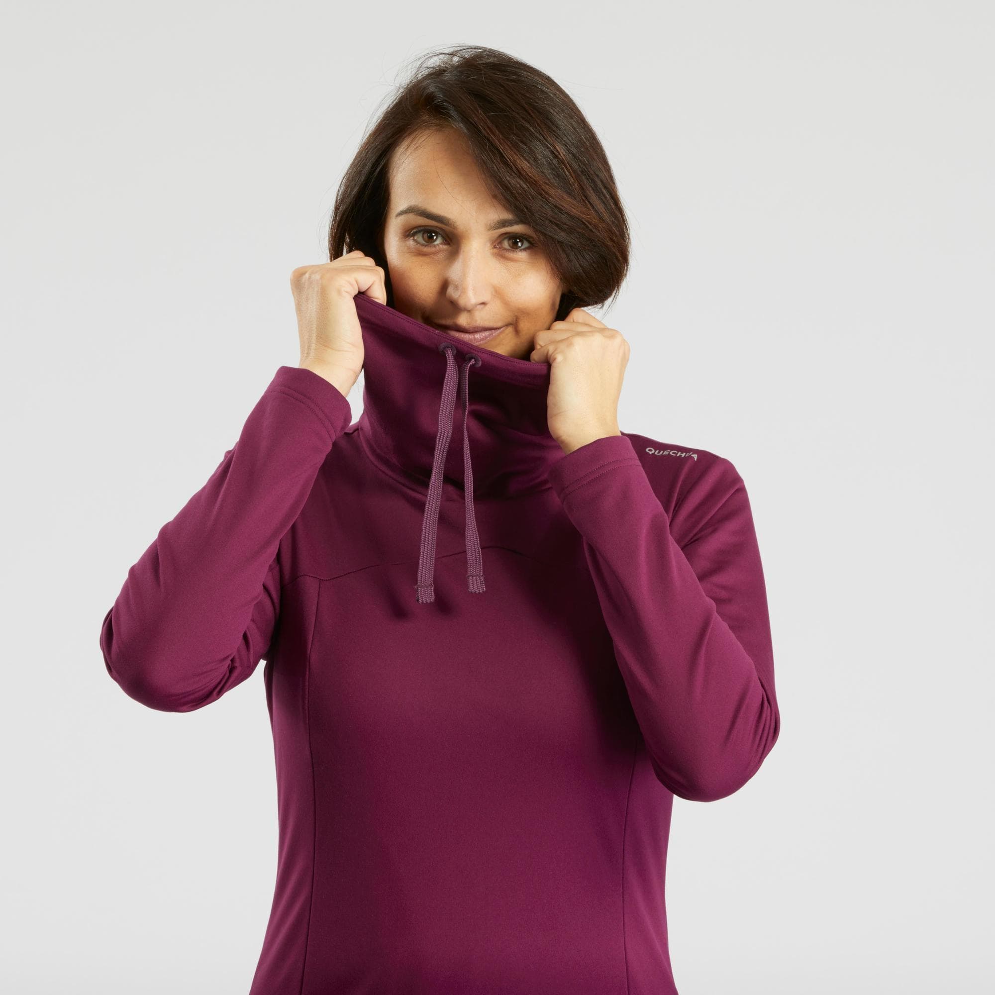 بلوز زمستانی کچوا / QUECHUA – مدل SH100 WARM W — تصویر ۸