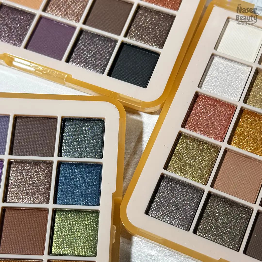 پالت سایه چشم 25 رنگ دودوگرل مدل The Beauty Edition — تصویر ۱۲