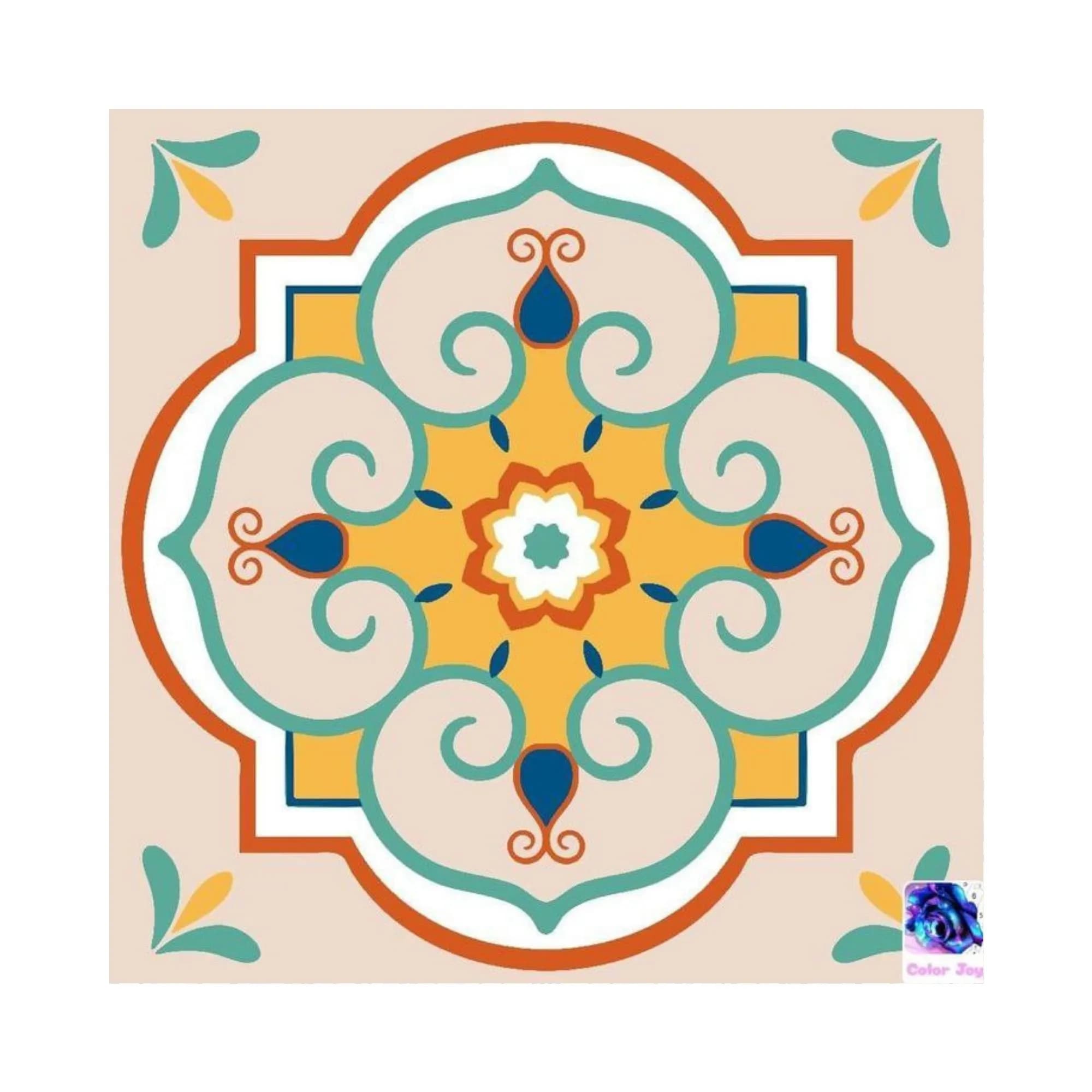 کاشی ساده رنگی — تصویر ۵