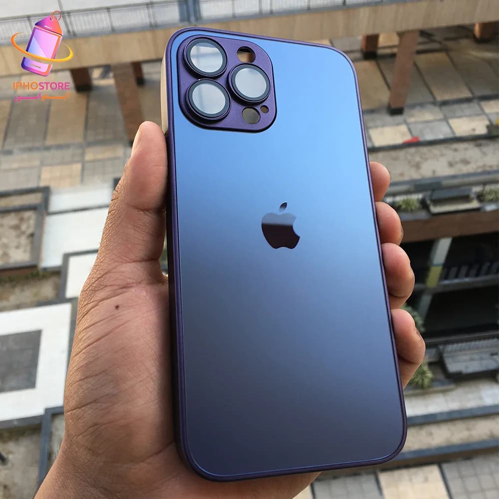 قاب آیفون 13 پرو مکس مدل AG glass — تصویر ۲