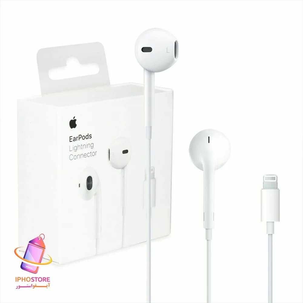 هدفون اپل اورجینال مدل EarPods با کانکتور لایتنینگ — تصویر ۲