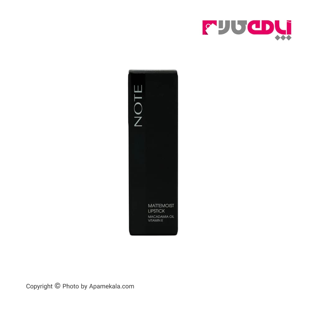 رژ لب جامد نوت NOTE مات مدل Matte Moist Lipstick شماره 316 — تصویر ۴