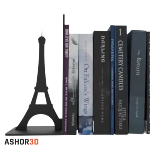 نگهدارنده کتاب طرح برج Eiffel