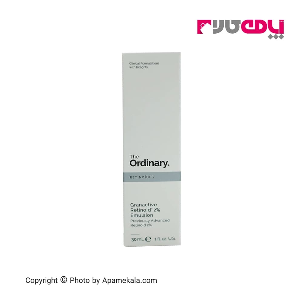 سرم ضد چروک گرن اکتیو رتینوئید 2% امولسیون اوردینری حجم 30میل- the ordinary granactive retinoid 2 emulsion — تصویر ۴