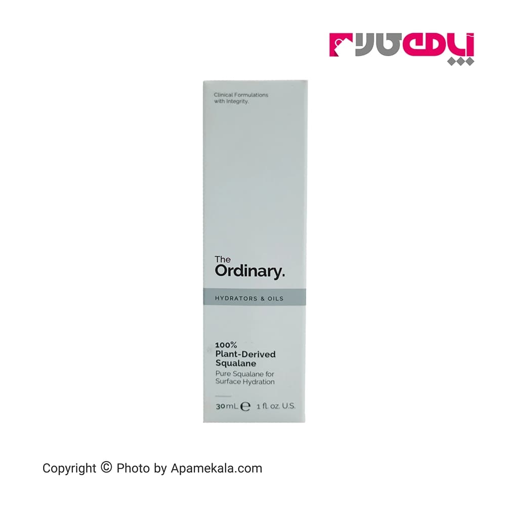 سرم آبرسان 100% اسکوالن گیاهی اوردینری حجم 30 میل- The Ordinary 100 Plant-Derived Squalane — تصویر ۴