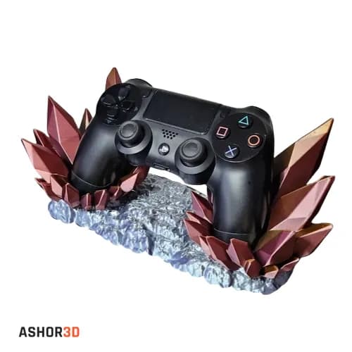 پایه نگهدارنده دسته بازی PS4 / PS5 / Xbox طرح کریستال — تصویر ۵