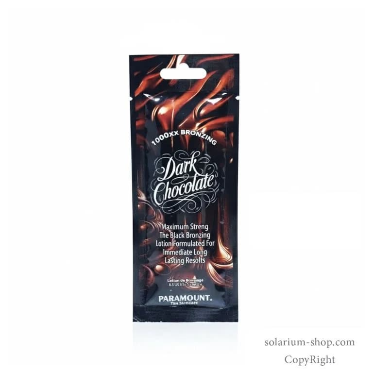 لوسیون سولاریوم پارامونت مدل Dark Chocolate حجم 20 میل پک 10 عددی