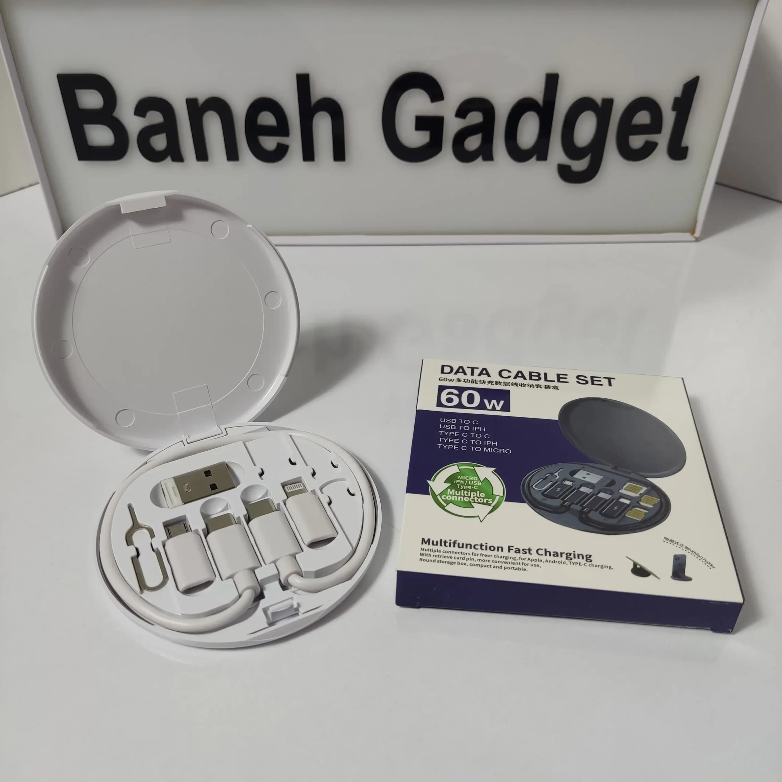 کیت کابل و مبدل چند منظوره مدل 60w Original — تصویر ۲