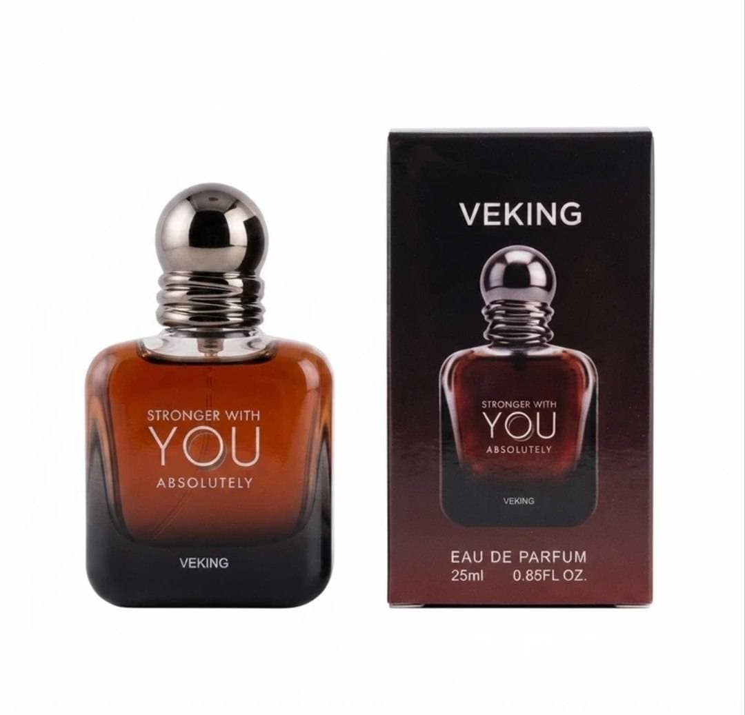 عطر ادکلن مینیاتوری 25 میل ویکینگ VEKING مدل یو آبسلوت YOU ABSOLUTELY زنانه و مردانه — تصویر ۵