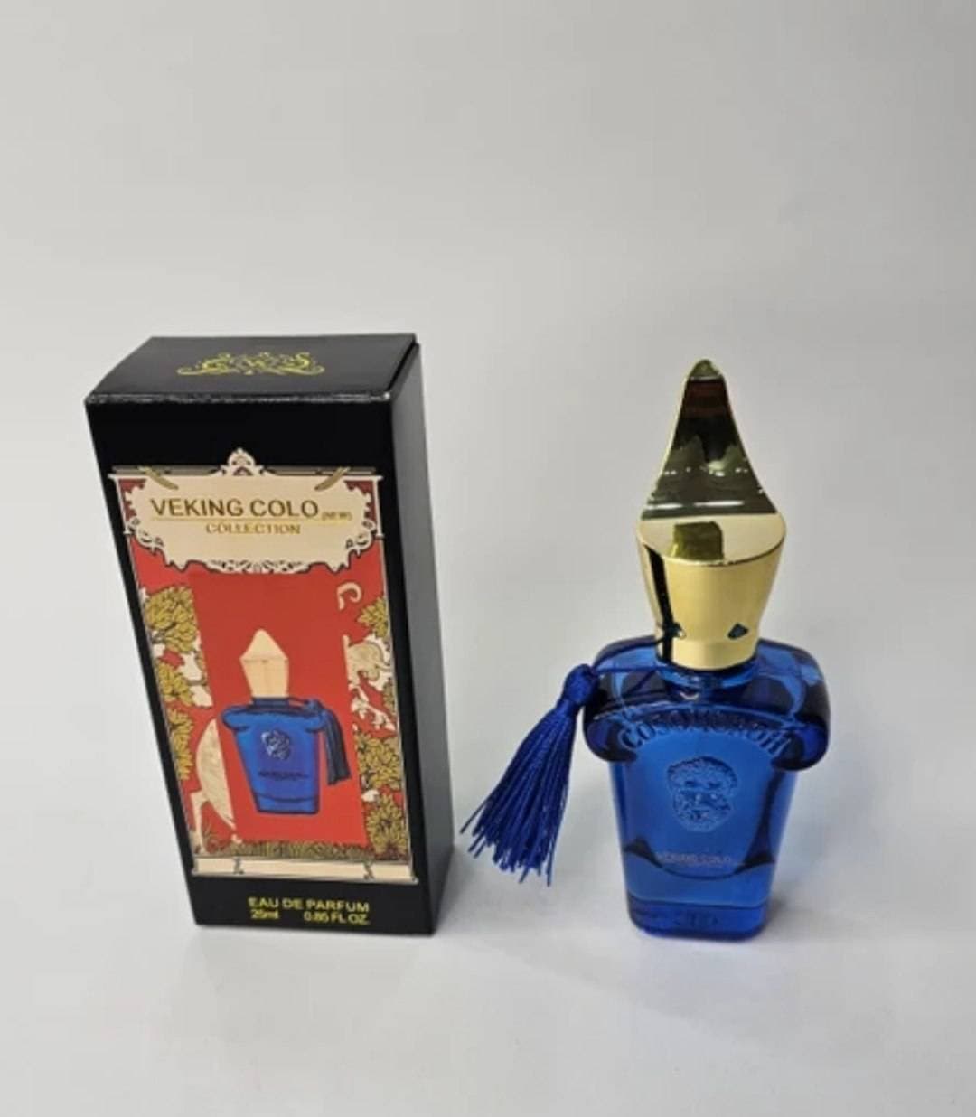 عطر ادکلن مینیاتوری 25 میل کازاموراتی زرجف مفیستو ویکینگ کولو کالکشن VEKING — تصویر ۴