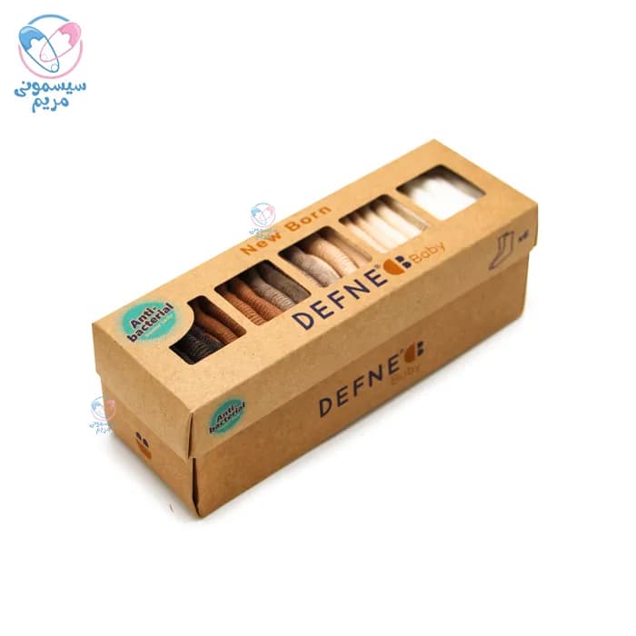 پک جوراب 6 عددی دفنه بیبی Defne Baby u00424 — تصویر ۶