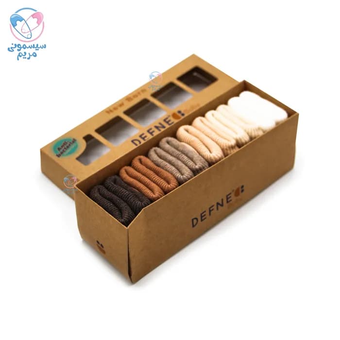 پک جوراب 6 عددی دفنه بیبی Defne Baby u00424 — تصویر ۲