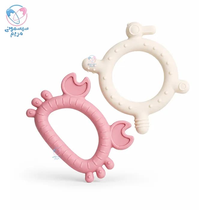 دندانگیر سیلیکونی خرچنگ و حلقه Lovolia 12539 — تصویر ۷
