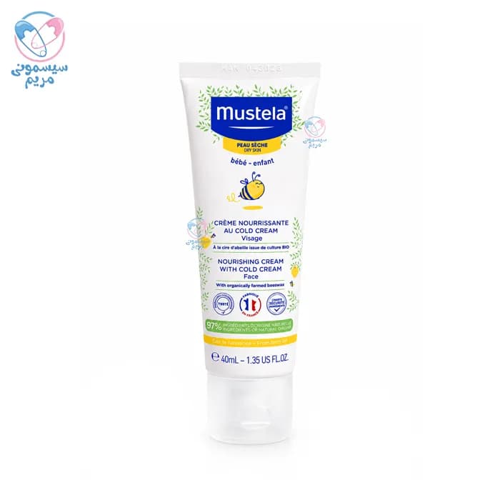 موستلا کلد کرم دست و صورت 40 میل Mustela — تصویر ۴