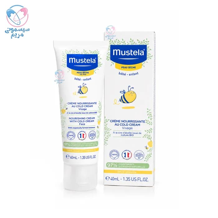 موستلا کلد کرم دست و صورت 40 میل Mustela — تصویر ۳