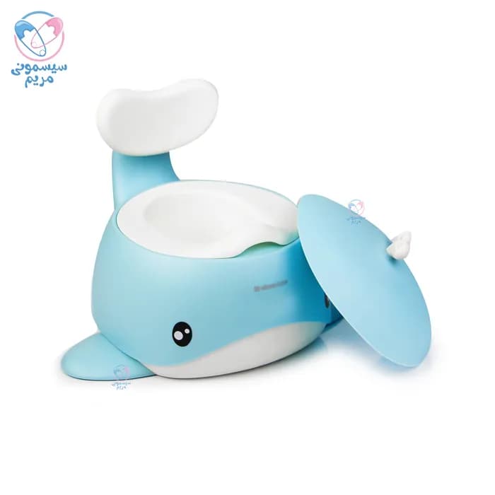 توالت آموزشی قصری کیکابو دلفین Kikkaboo Finn — تصویر ۳