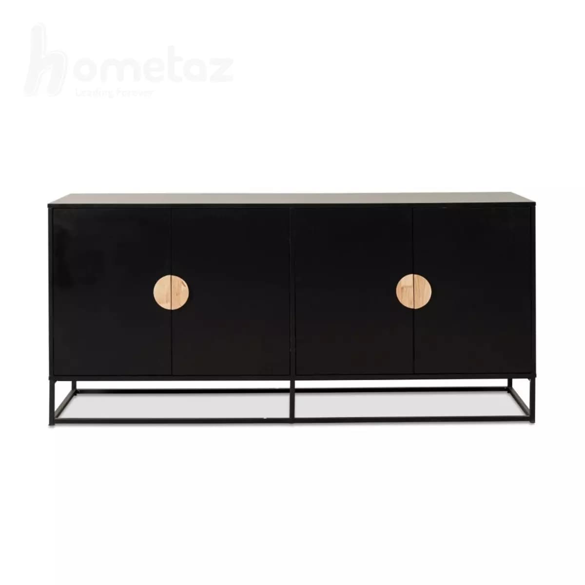 میز کنسول ام دی افی پایه فلزی مدل ht2183 — تصویر ۳