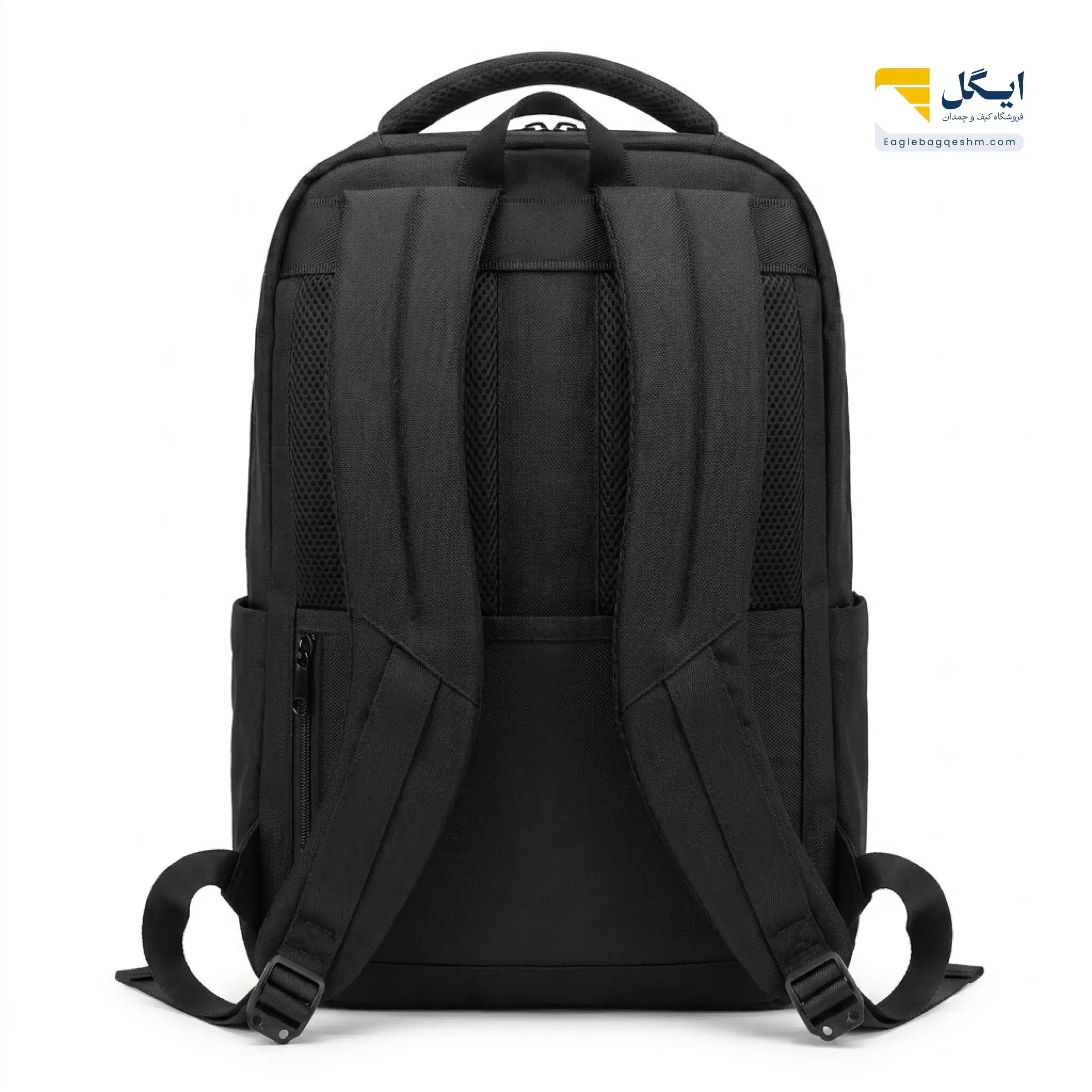 کولهپشتی پیرکاردین کد 88061 با پشتی طبی، زیپ مخفی و پورت USB/AUX — تصویر ۴