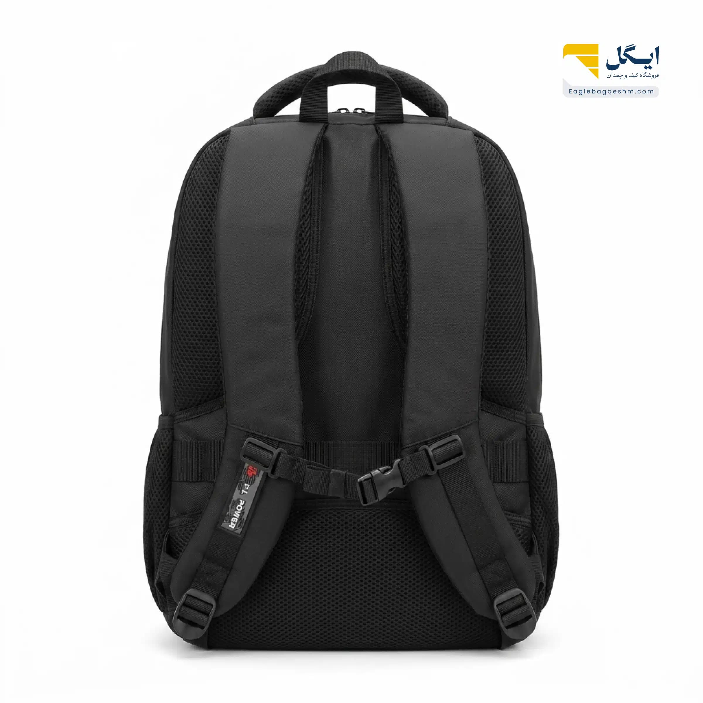 کولهپشتی پیال پاور کد 2211 با جای لپتاپ، پشتی نیمهطبی و طراحی کاربردی روزمره — تصویر ۴