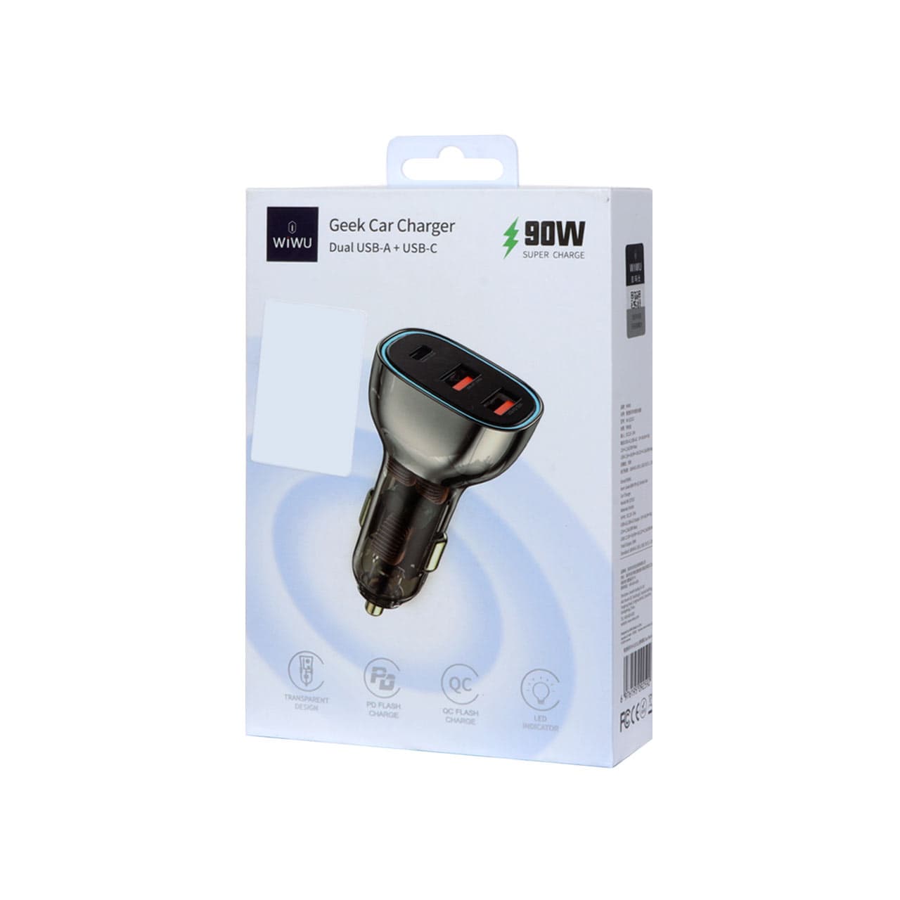 شارژر فندکی 90 وات ویوو مدل QC013 — تصویر ۴