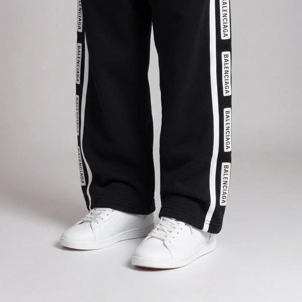 شلوار اسلش بچگانه قواره بگ سایز 80 تا 90 طرح BALENCIAGA — تصویر ۱۱