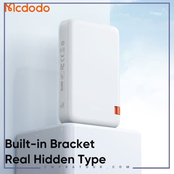پاوربانک مک دودو مدل MC-510 ظرفیت ۱۰ هزار میلی آمپر با قابلیت وایرلس — تصویر ۹