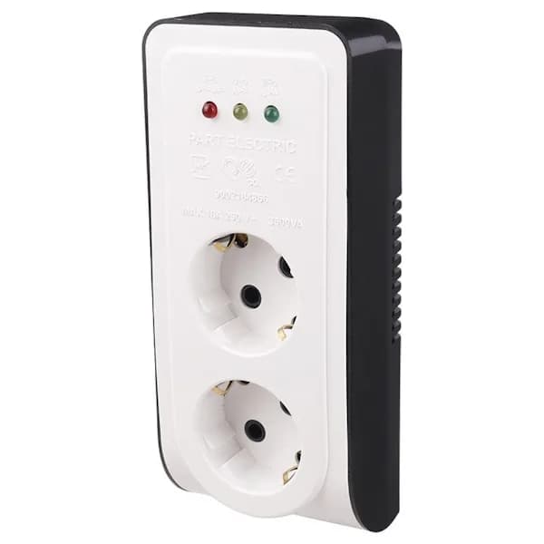 محافظ برق یخچال و فریزر 2 خانه ارت دار پارت الکتریک 2834 — تصویر ۵