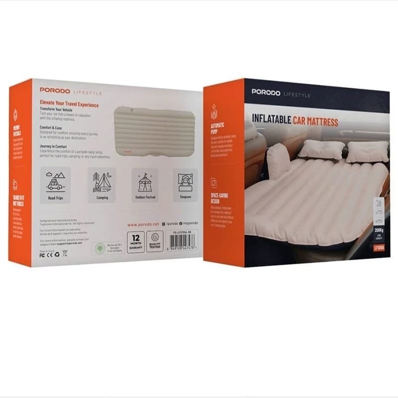تشک خودرو پرودو مدل Porodo Lifestyle Car Mattress PD-LFST056-BG — تصویر ۳