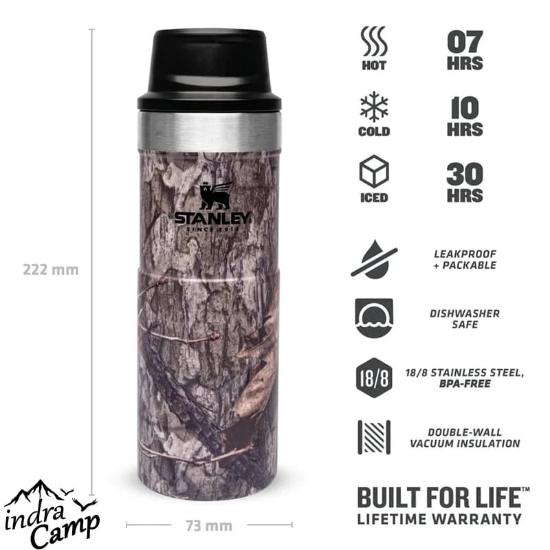 ماگ استنلی STANLEY مدل CLASSIC TRIGGER 470ML طرحدار — تصویر ۱۰