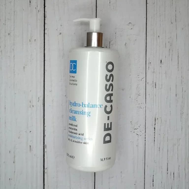 شیر پاک کن پوست خشک و حساس Hydro Balance برند دکاسو De_Casso — تصویر ۲