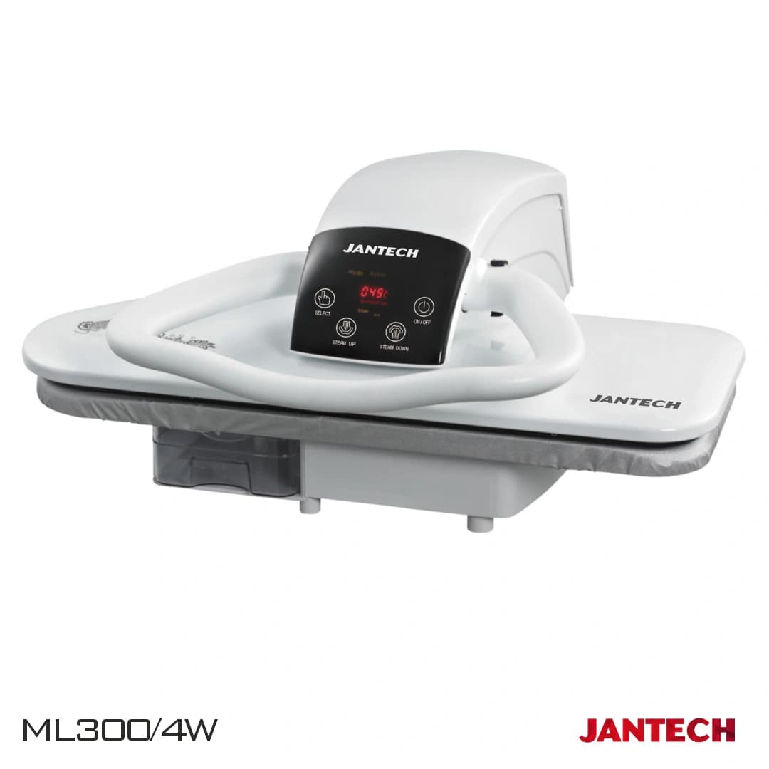 اتو پرس اتومات بخار دو طرفه ۲۶ اینچ نمایشگر دیجیتال جانتک مدل ML300 — تصویر ۱۰