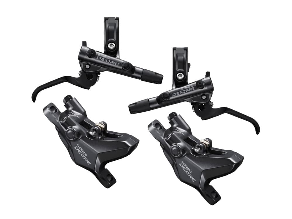 ست ترمز هیدرولیک دوچرخه دیور شیمانو Shimano Deore BL-M6100/BR-M6100 — تصویر ۶