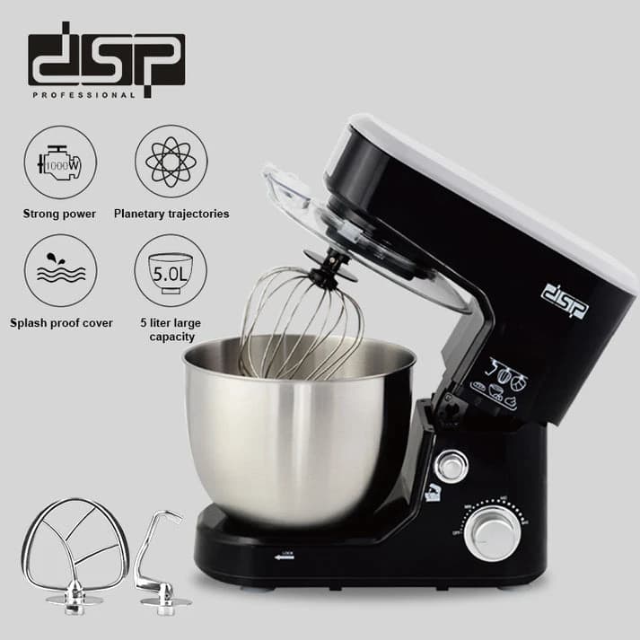 همزن کاسهدار 5 لیتری دی اس پی مدل KM3030 — تصویر ۲