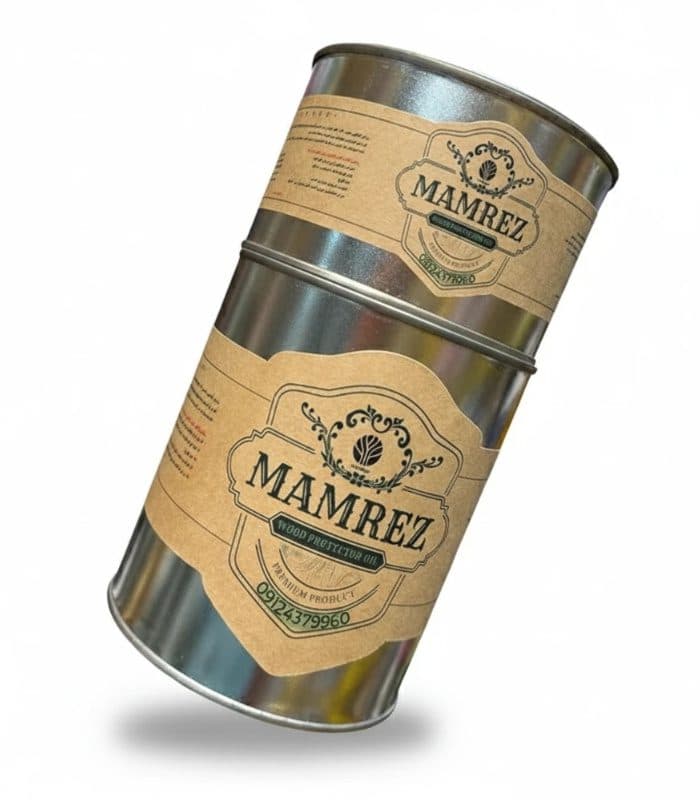 روغن چوب گیاهی براق برند MAMREZ — تصویر ۳